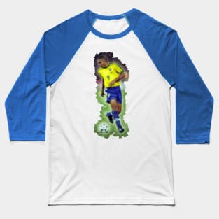 R9 Brazilian Football Icon Baseball T-Shirt